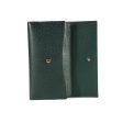 Gucci Women s Wallet Leather Large Check Book Forest Green 231843 Online Sale