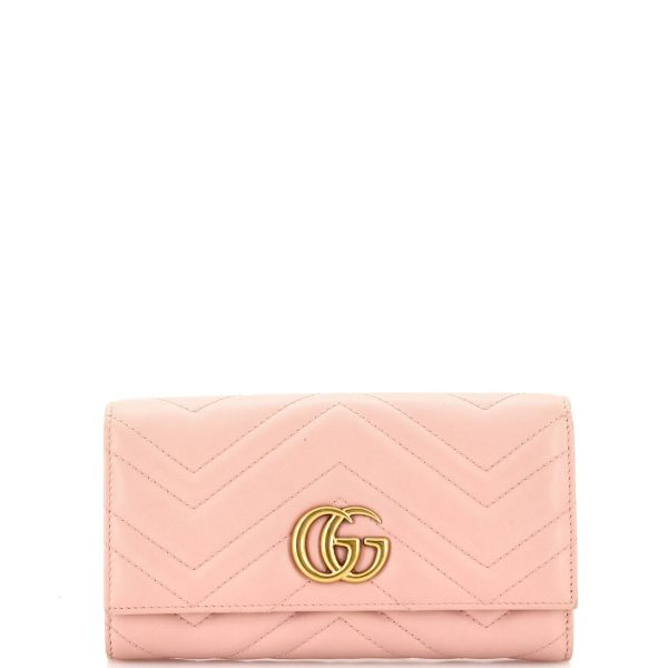 Gucci Gg Marmont Continental Wallet Sale