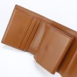 CELINE 10D78 2CQH 04LU Small wallet Triomphe canvas Tri-fold coinpurse PVC brown Online