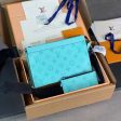 Louis Vuitton LV Unisex Gaston Wearable Wallet Miami Green Coated Canvas Cowhide Leather Sale