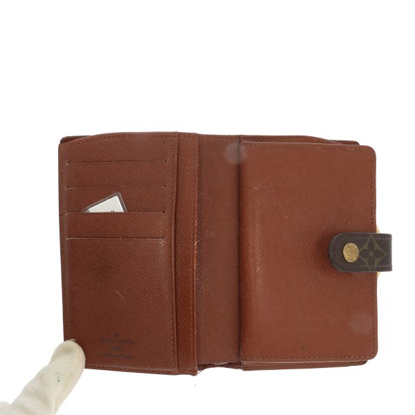 LOUIS VUITTON Wallet in Brown Canvas For Discount