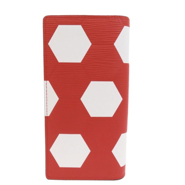 LOUIS VUITTON M63230 Portefeuille Brazza FIFA 2018 World Cup Limited Long Wallet Epi Leather Men s For Cheap