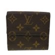 LOUIS VUITTON Monogram Portefeuille Elise Wallet M61654 LV Auth 39872 Discount