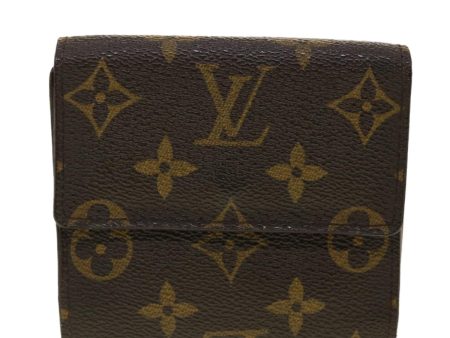 LOUIS VUITTON Monogram Portefeuille Elise Wallet M61654 LV Auth 39872 Discount