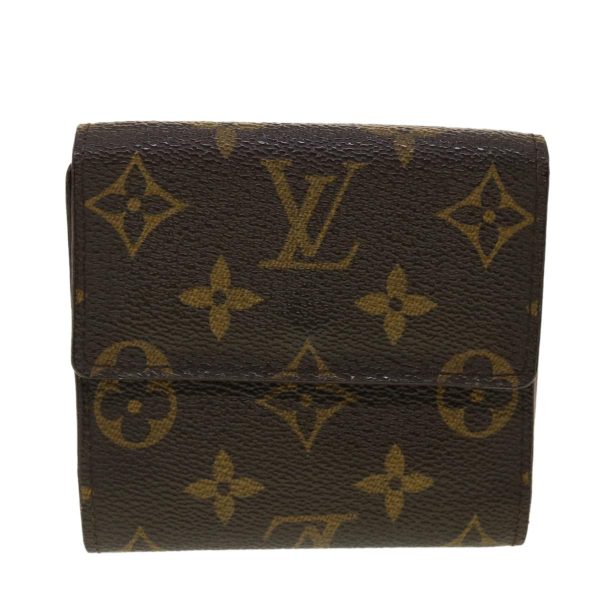 LOUIS VUITTON Monogram Portefeuille Elise Wallet M61654 LV Auth 39872 Discount