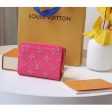 Louis Vuitton LV Women Lou Wallet Fall For You Fuchsia Pink Monogram Coated Canvas Online Hot Sale