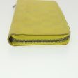 LOUIS VUITTON Damier Infini Zippy Wallet Vertical Wallet Yellow N62236 LV 38679 Fashion