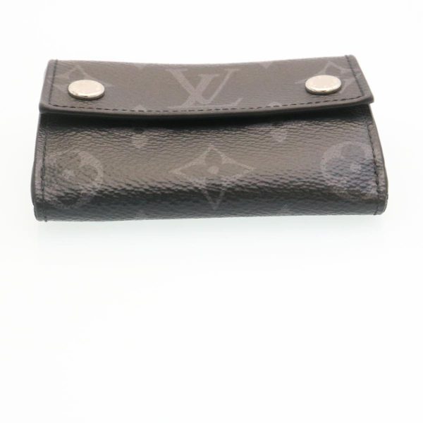 LOUIS VUITTON Monogram Eclipse Discovery Compact wallet Wallet M67630 Auth 34673 For Discount