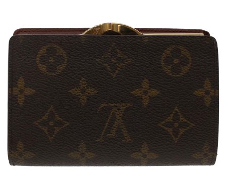 LOUIS VUITTON Monogram Porte Monnaie Billets Viennois Wallet M61663 Auth tb807 For Cheap