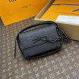 Louis Vuitton LV Unisex Steamer Wearable Wallet Black Embossed Cowhide Leather For Discount