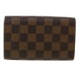 LOUIS VUITTON Damier Ebene Portefeuille Tresor Bifold Wallet N61736 Auth 35558 For Cheap