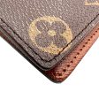 LOUIS VUITTON Portefeuille Brazza Monogram M66540 SR2099 Bifold Long Wallet Brown Men s Women s Online