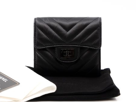 Small Classic Flap Wallet Reissue 2.55 So Black Fashion