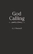 God Calling A.J. Russell (Paperback) Sale