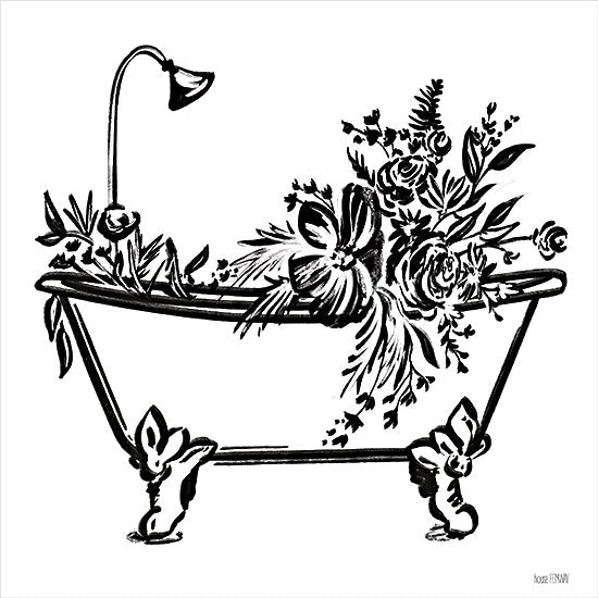 FEN599 - Vintage Floral Tub I - 12x12 Discount