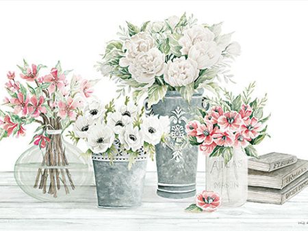 CIN3004 - Farmhouse Florals I - 18x12 Hot on Sale