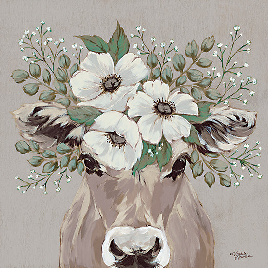 MN323 - Flora the Jersey Cow - 12x12 Fashion