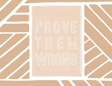 BRO187 - Prove Them Wrong    - 12x16 on Sale