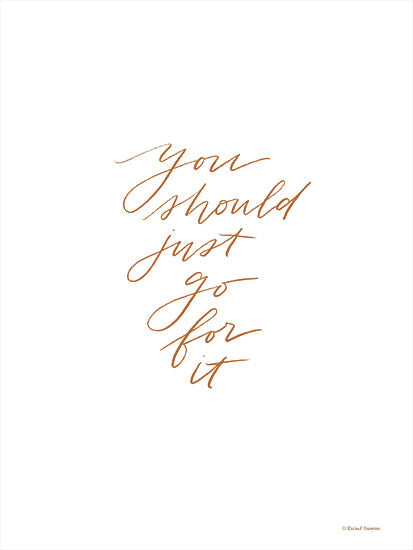 RN403 - Just Go For It      - 12x16 Hot on Sale