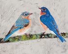 SDS992 - Eastern Bluebirds 2 - 16x12 Online Hot Sale