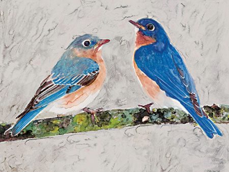 SDS992 - Eastern Bluebirds 2 - 16x12 Online Hot Sale